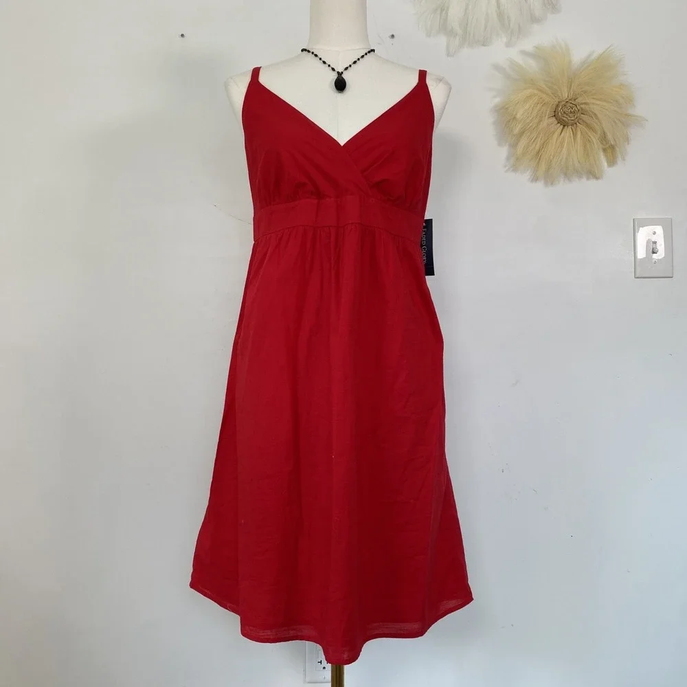 Faded Glory Womens Y2K Babydoll Dress Size 10 L Country Cowgirl Rodeo Boho NWT